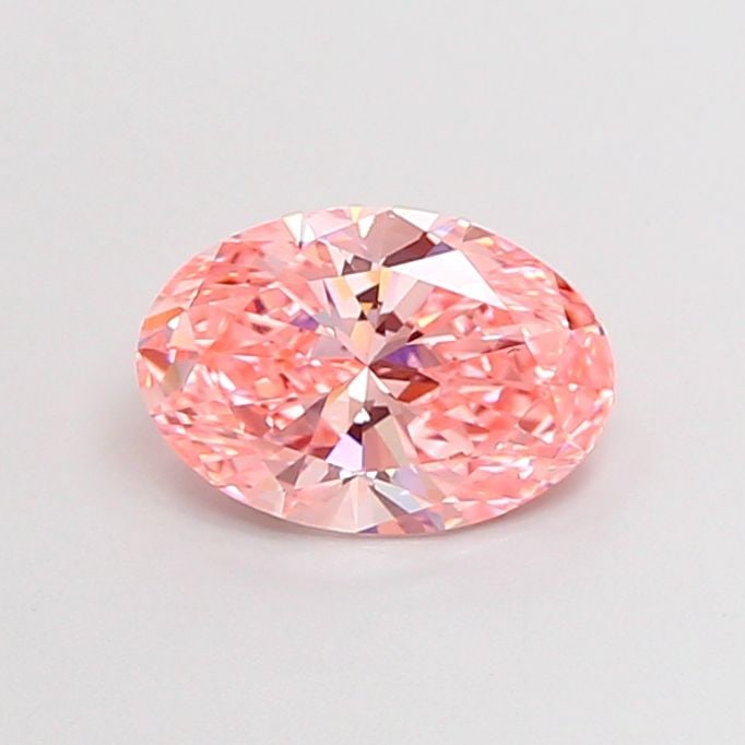 Loose Diamond - OVAL 1.49ct Fancy Vivid Pink VS1: Loose Diamond - OVAL 1.49ct Fancy Vivid Pink VS1 Source: This is a real non-mined Diamond that has been grown in a lab Shape: OVAL Carats: 1.49 Color: Fancy Vivid Pink Certification: IGI Video: