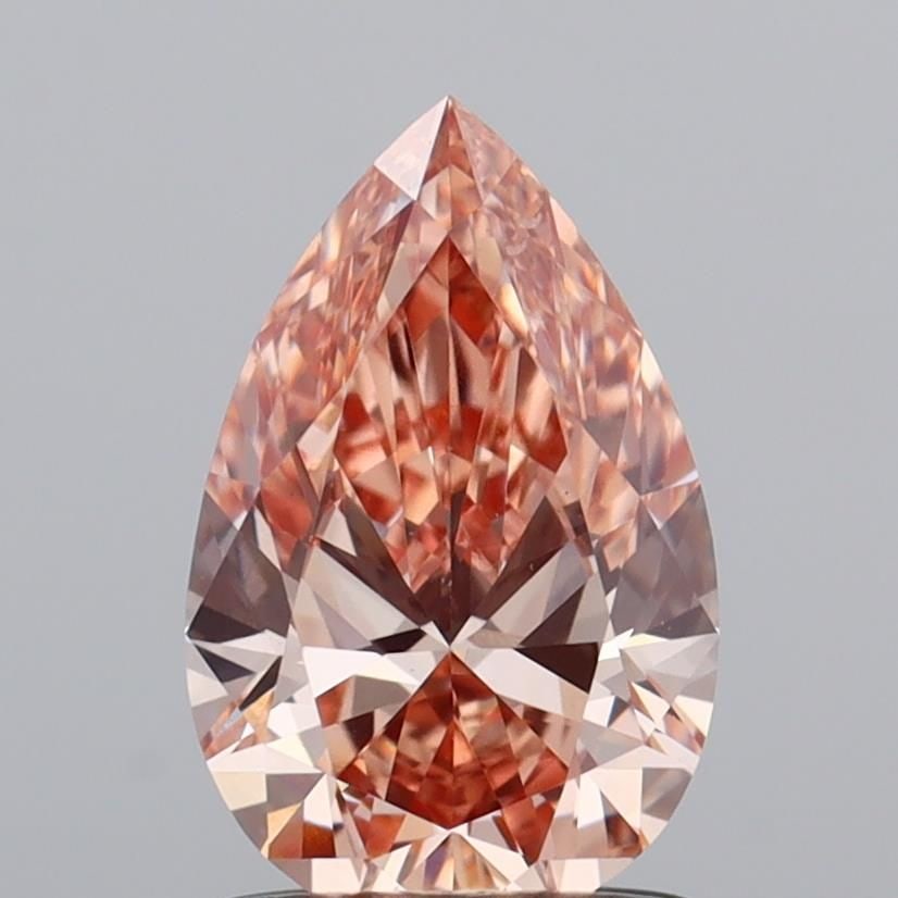 Loose Diamond - PEAR 1.03ct Fancy Brown VS1: Loose Diamond - PEAR 1.03ct Fancy Brown VS1 Source: This is a real non-mined Diamond that has been grown in a lab Shape: PEAR Carats: 1.03 Color: Fancy Brown Certification: IGI Video: