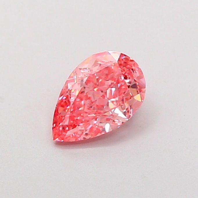 Loose Diamond - PEAR 1.3ct Fancy Vivid Pink VS1: Loose Diamond - PEAR 1.3ct Fancy Vivid Pink VS1 Source: This is a real non-mined Diamond that has been grown in a lab Shape: PEAR Carats: 1.3 Color: Fancy Vivid Pink Certification: IGI Video: