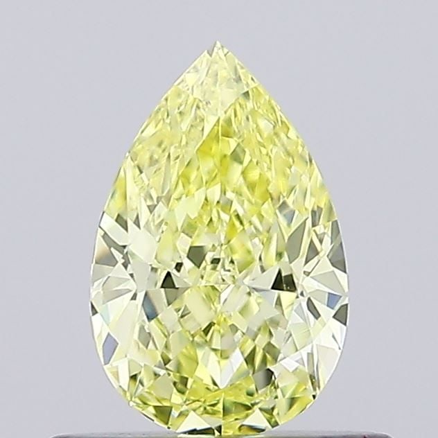 Loose Diamond - PEAR 0.57ct Fancy Vivid Yellow VS1: Loose Diamond - PEAR 0.57ct Fancy Vivid Yellow VS1 Source: This is a real non-mined Diamond that has been grown in a lab Shape: PEAR Carats: 0.57 Color: Fancy Vivid Yellow Certification: IGI Video: