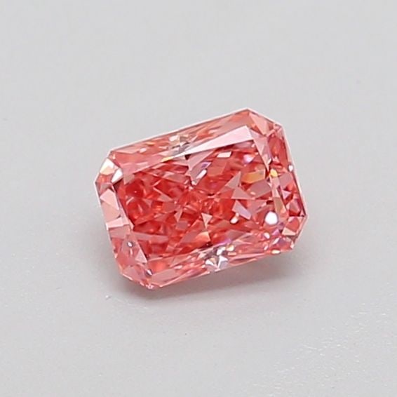 Loose Diamond - RADIANT 0.36ct Fancy Vivid Pink VVS2: Loose Diamond - RADIANT 0.36ct Fancy Vivid Pink VVS2 Source: This is a real non-mined Diamond that has been grown in a lab Shape: RADIANT Carats: 0.36 Color: Fancy Vivid Pink Certification: IGI Video: