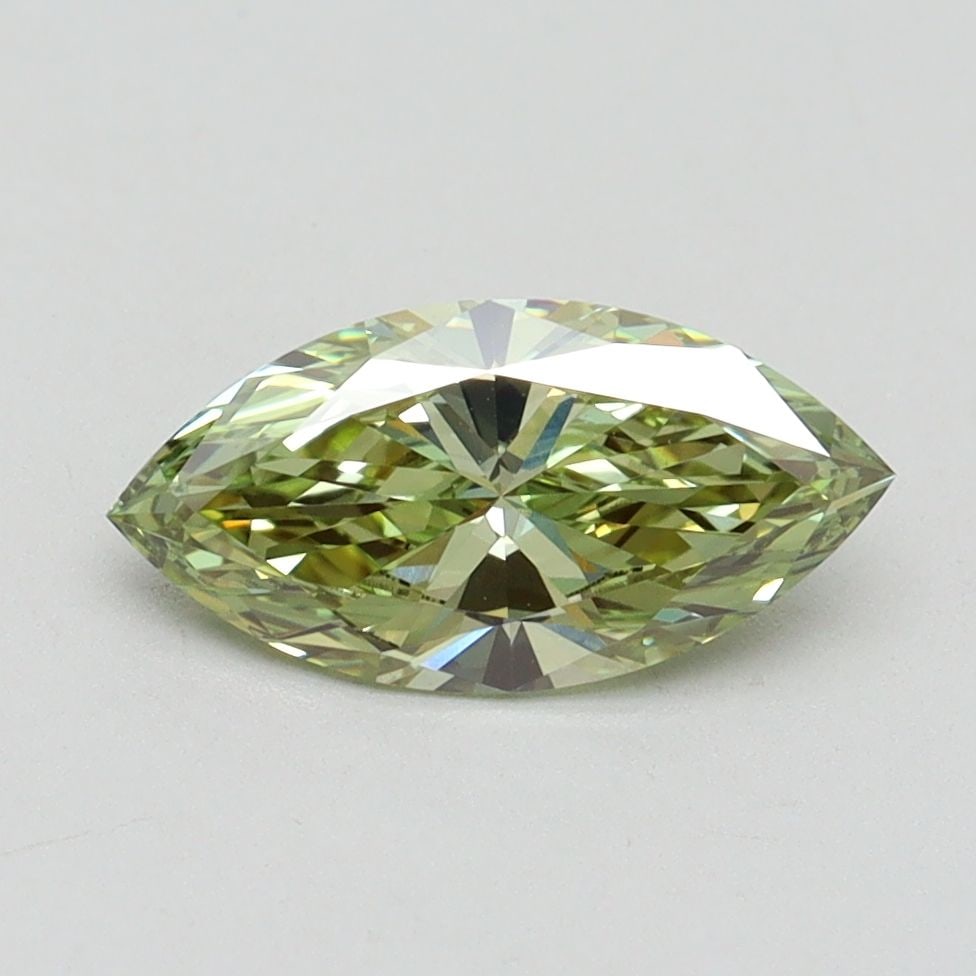 Loose Diamond - MARQUISE 1.01ct Fancy Intense Green VVS2: Loose Diamond - MARQUISE 1.01ct Fancy Intense Green VVS2 Source: This is a real non-mined Diamond that has been grown in a lab Shape: MARQUISE Carats: 1.01 Color: Fancy Intense Green Certification: IG