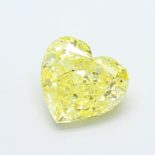 Loose Diamond - HEART 1.02ct Fancy Intense Yellow VVS2: Loose Diamond - HEART 1.02ct Fancy Intense Yellow VVS2 Source: This is a real non-mined Diamond that has been grown in a lab Shape: HEART Carats: 1.02 Color: Fancy Intense Yellow Certification: IGI Th
