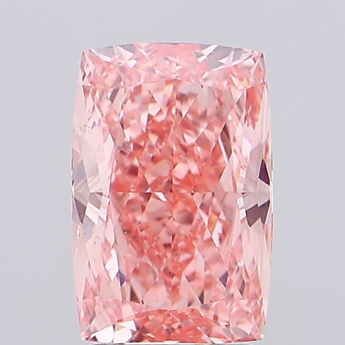 Loose Diamond - CUSHION MODIFIED 3.01ct Fancy Vivid Pink VS1: Loose Diamond - CUSHION MODIFIED 3.01ct Fancy Vivid Pink VS1 Source: This is a real non-mined Diamond that has been grown in a lab Shape: CUSHION MODIFIED Carats: 3.01 Color: Fancy Vivid Pink Certific