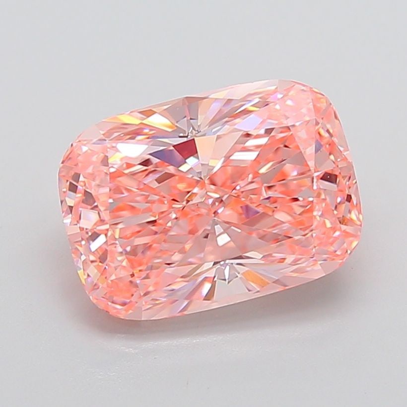 Loose Diamond - CUSHION MODIFIED 6.87ct Fancy Vivid Pink VS1: Loose Diamond - CUSHION MODIFIED 6.87ct Fancy Vivid Pink VS1 Source: This is a real non-mined Diamond that has been grown in a lab Shape: CUSHION MODIFIED Carats: 6.87 Color: Fancy Vivid Pink Certific