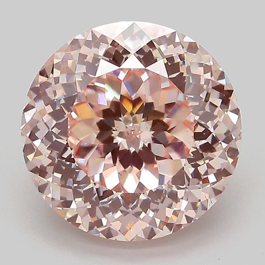 Loose Diamond - ROUND 5.08ct Fancy Pink VS1: Loose Diamond - ROUND 5.08ct Fancy Pink VS1 Source: This is a real non-mined Diamond that has been grown in a lab Shape: ROUND Carats: 5.08 Color: Fancy Pink Certification: IGI The Diamond Depot Guara
