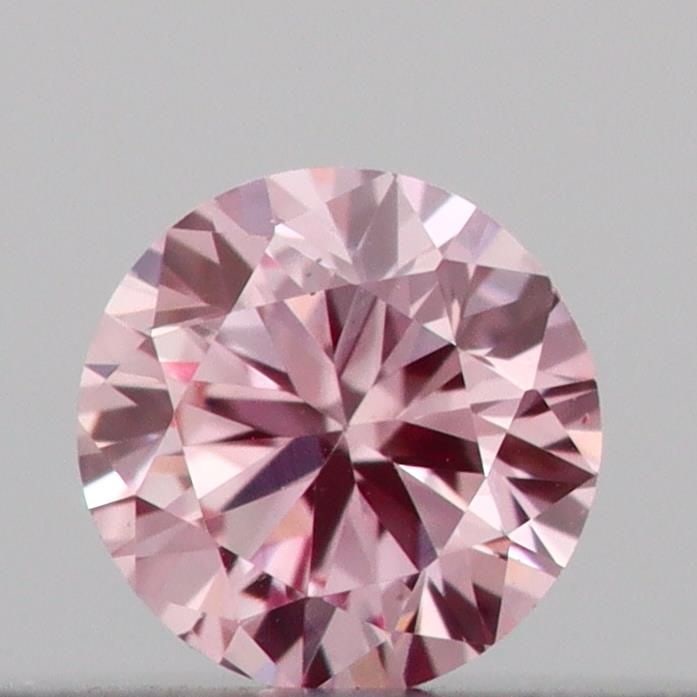 Loose Diamond - ROUND 0.1ct Fancy Intense Pink VS1: Loose Diamond - ROUND 0.1ct Fancy Intense Pink VS1 Source: This is a real non-mined Diamond that has been grown in a lab Shape: ROUND Carats: 0.1 Color: Fancy Intense Pink Certification: IGI Video: