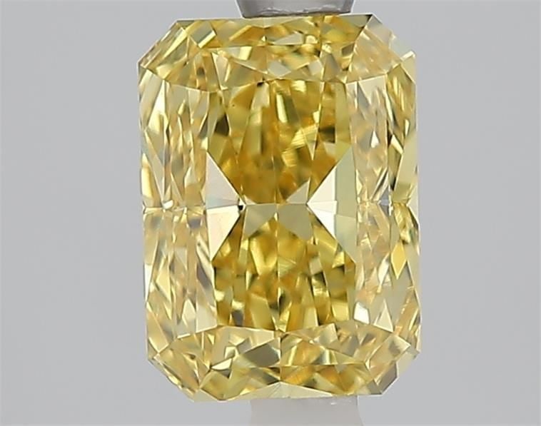 Loose Diamond - RADIANT 1.54ct Fancy Vivid Yellow VVS2: Loose Diamond - RADIANT 1.54ct Fancy Vivid Yellow VVS2 Source: This is a real non-mined Diamond that has been grown in a lab Shape: RADIANT Carats: 1.54 Color: Fancy Vivid Yellow Certification: IGI Vi