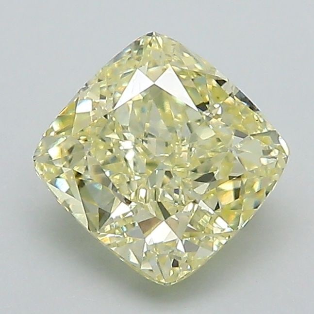 Loose Diamond - CUSHION BRILLIANT 1.43ct Fancy Yellow VS1: Loose Diamond - CUSHION BRILLIANT 1.43ct Fancy Yellow VS1 Source: This is a real non-mined Diamond that has been grown in a lab Shape: CUSHION BRILLIANT Carats: 1.43 Color: Fancy Yellow Certification: