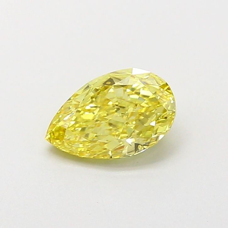 Loose Diamond - PEAR 1.0ct Fancy Intense Yellow VS2: Loose Diamond - PEAR 1.0ct Fancy Intense Yellow VS2 Source: This is a real non-mined Diamond that has been grown in a lab Shape: PEAR Carats: 1.0 Color: Fancy Intense Yellow Certification: IGI Video: