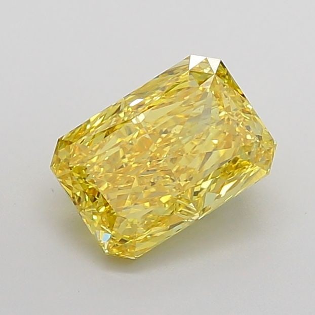 Loose Diamond - RADIANT 2.61ct Fancy Vivid Yellow VS2: Loose Diamond - RADIANT 2.61ct Fancy Vivid Yellow VS2 Source: This is a real non-mined Diamond that has been grown in a lab Shape: RADIANT Carats: 2.61 Color: Fancy Vivid Yellow Certification: IGI Vid