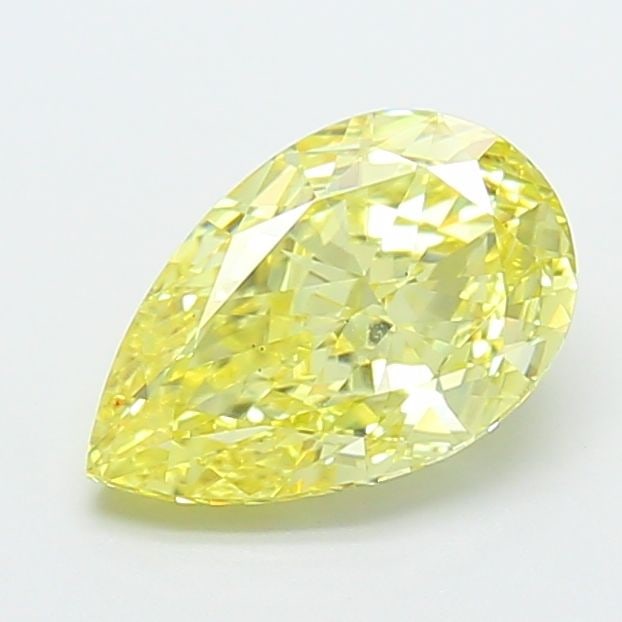 Loose Diamond - PEAR 2.03ct Fancy Intense Yellow VS1: Loose Diamond - PEAR 2.03ct Fancy Intense Yellow VS1 Source: This is a real non-mined Diamond that has been grown in a lab Shape: PEAR Carats: 2.03 Color: Fancy Intense Yellow Certification: IGI Video