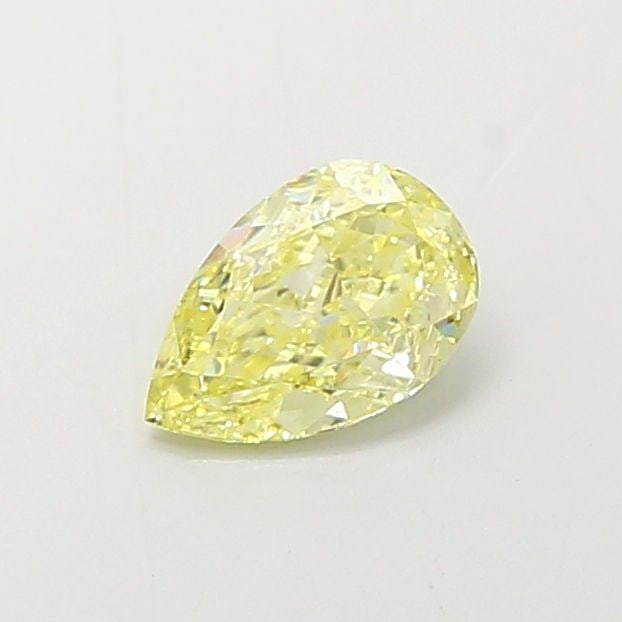 Loose Diamond - PEAR 0.6ct Fancy Yellow SI1: Loose Diamond - PEAR 0.6ct Fancy Yellow SI1 Source: This is a real non-mined Diamond that has been grown in a lab Shape: PEAR Carats: 0.6 Color: Fancy Yellow Certification: IGI Video: