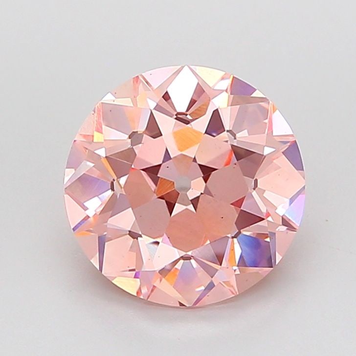 Loose Diamond - EUROPEAN CUT 4.09ct Fancy Intense Pink VS1: Loose Diamond - EUROPEAN CUT 4.09ct Fancy Intense Pink VS1 Source: This is a real non-mined Diamond that has been grown in a lab Shape: EUROPEAN CUT Carats: 4.09 Color: Fancy Intense Pink Certificatio