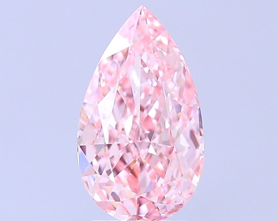 Loose Diamond - PEAR 2.98ct Fancy Intense Pink VS1: Loose Diamond - PEAR 2.98ct Fancy Intense Pink VS1 Source: This is a real non-mined Diamond that has been grown in a lab Shape: PEAR Carats: 2.98 Color: Fancy Intense Pink Certification: IGI Video: