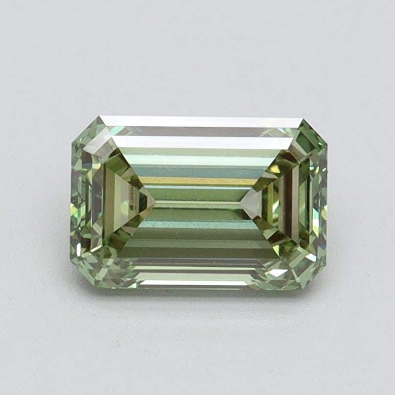 Loose Diamond - EMERALD 1.04ct Fancy Intense Green VVS2: Loose Diamond - EMERALD 1.04ct Fancy Intense Green VVS2 Source: This is a real non-mined Diamond that has been grown in a lab Shape: EMERALD Carats: 1.04 Color: Fancy Intense Green Certification: IGI 