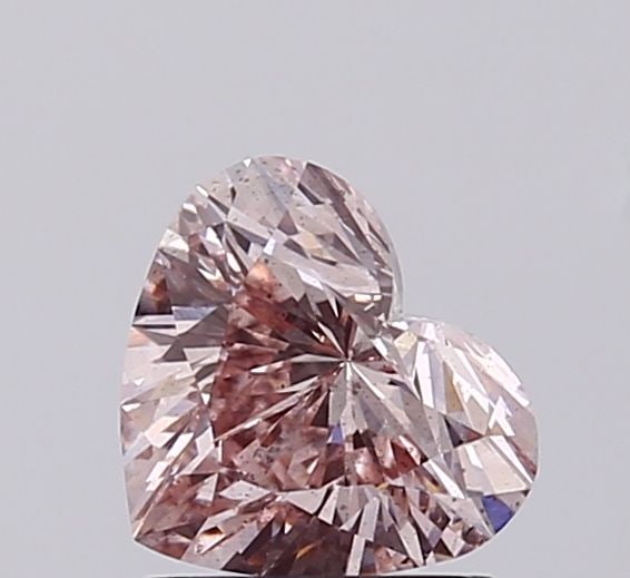 Loose Diamond - HEART 1.0ct Fancy Light Pink SI2: Loose Diamond - HEART 1.0ct Fancy Light Pink SI2 Source: This is a real non-mined Diamond that has been grown in a lab Shape: HEART Carats: 1.0 Color: Fancy Light Pink Certification: IGI Video: