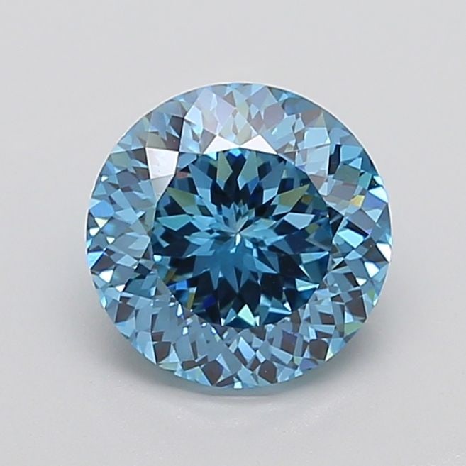 Loose Diamond - ROUND 3.03ct Fancy Intense Blue VS1: Loose Diamond - ROUND 3.03ct Fancy Intense Blue VS1 Source: This is a real non-mined Diamond that has been grown in a lab Shape: ROUND Carats: 3.03 Color: Fancy Intense Blue Certification: IGI Video: