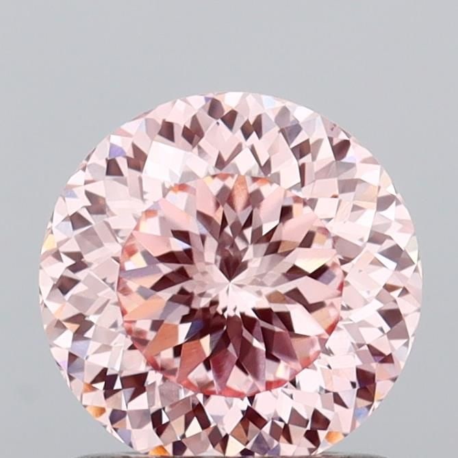 Loose Diamond - ROUND 1.07ct Fancy Pink VS1: Loose Diamond - ROUND 1.07ct Fancy Pink VS1 Source: This is a real non-mined Diamond that has been grown in a lab Shape: ROUND Carats: 1.07 Color: Fancy Pink Certification: IGI Video: