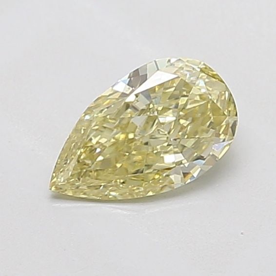 Loose Diamond - PEAR 0.65ct Fancy Yellow VS2: Loose Diamond - PEAR 0.65ct Fancy Yellow VS2 Source: This is a real non-mined Diamond that has been grown in a lab Shape: PEAR Carats: 0.65 Color: Fancy Yellow Certification: IGI Video: