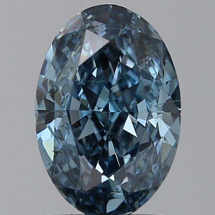 Loose Diamond - OVAL 2.05ct Blue VVS2: Loose Diamond - OVAL 2.05ct Blue VVS2 Source: This is a real non-mined Diamond that has been grown in a lab Shape: OVAL Carats: 2.05 Color: Blue Certification: NONE Video:
