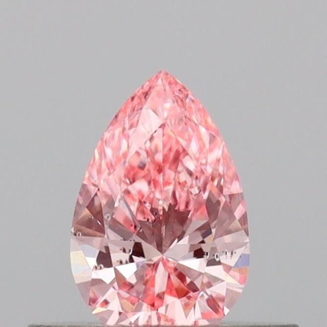 Loose Diamond - PEAR 0.34ct Fancy Vivid Pink SI1: Loose Diamond - PEAR 0.34ct Fancy Vivid Pink SI1 Source: This is a real non-mined Diamond that has been grown in a lab Shape: PEAR Carats: 0.34 Color: Fancy Vivid Pink Certification: IGI Video: