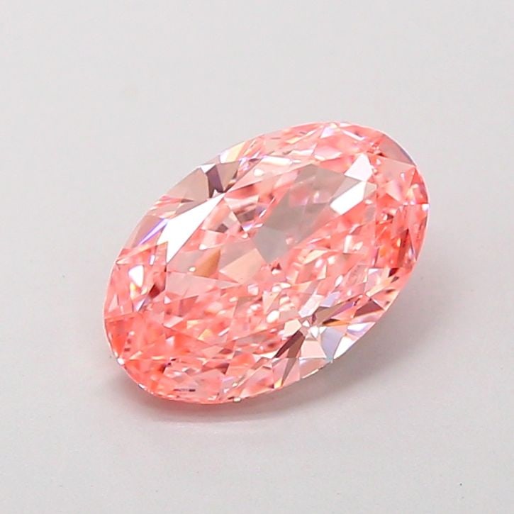 Loose Diamond - OVAL 1.5ct Fancy Vivid Pink SI1: Loose Diamond - OVAL 1.5ct Fancy Vivid Pink SI1 Source: This is a real non-mined Diamond that has been grown in a lab Shape: OVAL Carats: 1.5 Color: Fancy Vivid Pink Certification: IGI Video: