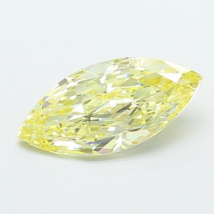 Loose Diamond - MARQUISE 2.0ct Fancy Yellow VS2: Loose Diamond - MARQUISE 2.0ct Fancy Yellow VS2 Source: This is a real non-mined Diamond that has been grown in a lab Shape: MARQUISE Carats: 2.0 Color: Fancy Yellow Certification: IGI Video: