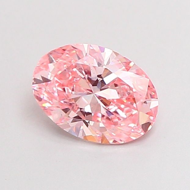 Loose Diamond - OVAL 0.99ct Fancy Vivid Pink VS1: Loose Diamond - OVAL 0.99ct Fancy Vivid Pink VS1 Source: This is a real non-mined Diamond that has been grown in a lab Shape: OVAL Carats: 0.99 Color: Fancy Vivid Pink Certification: IGI Video: