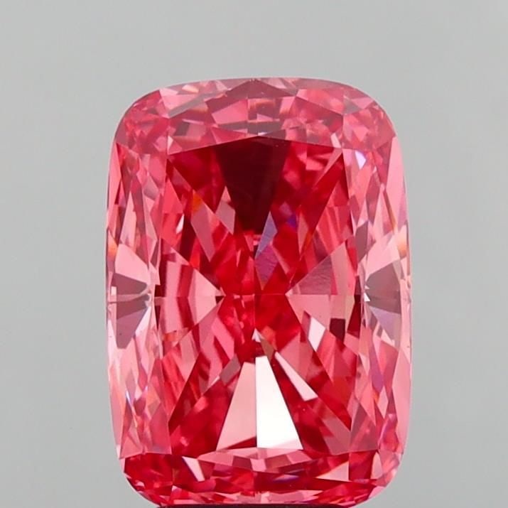 Loose Diamond - CUSHION MODIFIED 5.09ct Fancy Vivid Pink VS1: Loose Diamond - CUSHION MODIFIED 5.09ct Fancy Vivid Pink VS1 Source: This is a real non-mined Diamond that has been grown in a lab Shape: CUSHION MODIFIED Carats: 5.09 Color: Fancy Vivid Pink Certific