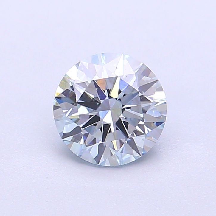 Ideal Loose Diamond - ROUND 1.06ct Fancy Light Blue VVS2: Ideal Loose Diamond - ROUND 1.06ct Fancy Light Blue VVS2 Source: This is a real non-mined Diamond that has been grown in a lab Shape: ROUND Carats: 1.06 Color: Fancy Light Blue Certification: IGI The 