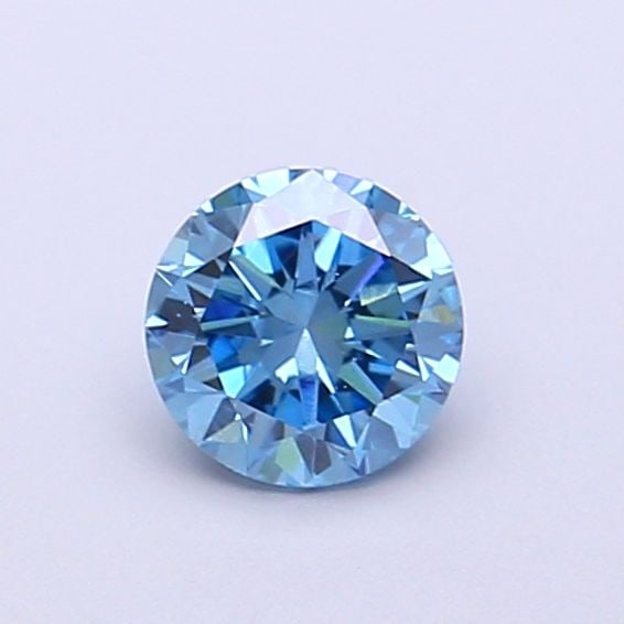 Loose Diamond - ROUND 0.47ct Fancy Vivid Blue VS1: Loose Diamond - ROUND 0.47ct Fancy Vivid Blue VS1 Source: This is a real non-mined Diamond that has been grown in a lab Shape: ROUND Carats: 0.47 Color: Fancy Vivid Blue Certification: NONE Video: