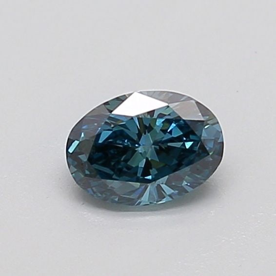 Loose Diamond - OVAL 0.38ct Fancy Deep Greenish Blue VS1: Loose Diamond - OVAL 0.38ct Fancy Deep Greenish Blue VS1 Source: This is a real non-mined Diamond that has been grown in a lab Shape: OVAL Carats: 0.38 Color: Fancy Deep Greenish Blue Certification: I