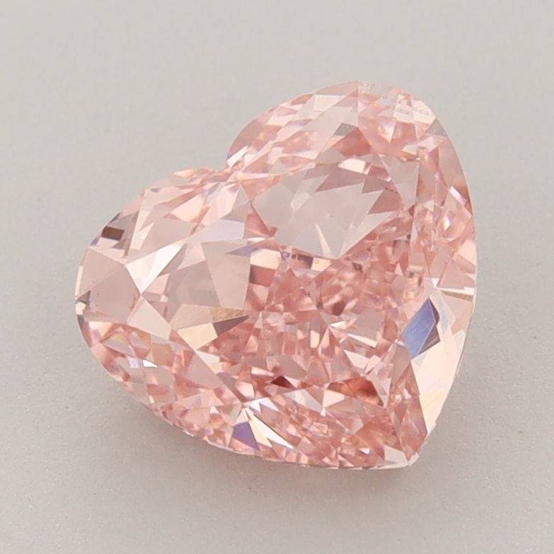 Loose Diamond - HEART 2.5ct Fancy Vivid Pink VS1: Loose Diamond - HEART 2.5ct Fancy Vivid Pink VS1 Source: This is a real non-mined Diamond that has been grown in a lab Shape: HEART Carats: 2.5 Color: Fancy Vivid Pink Certification: IGI Video: