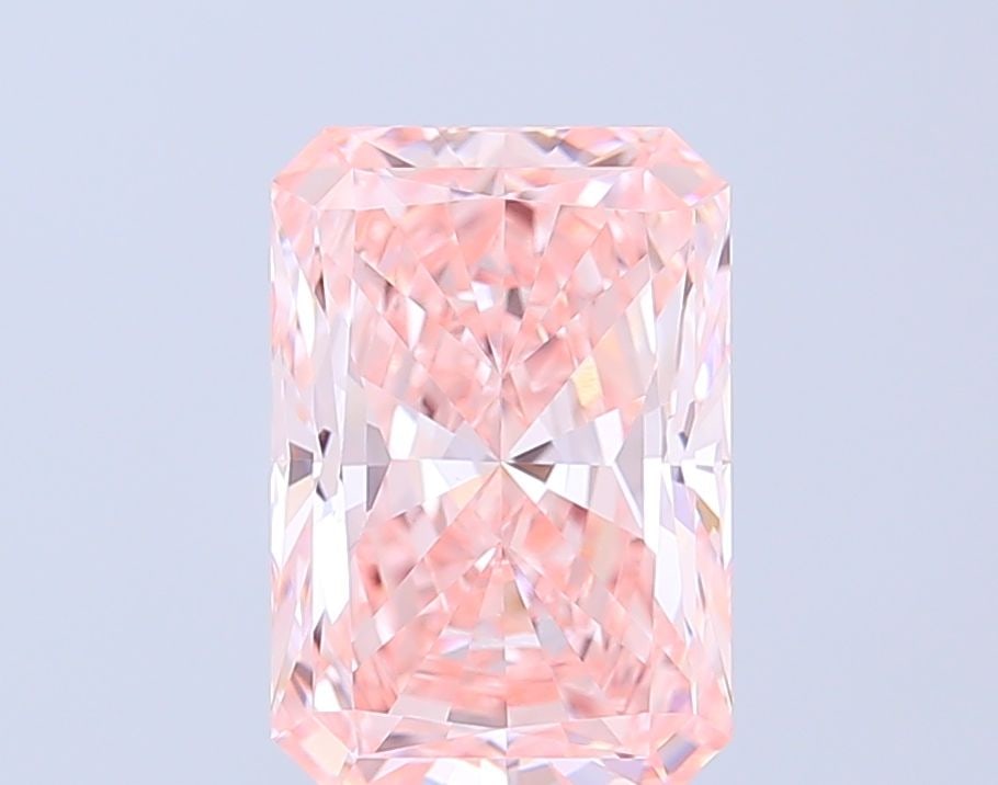 Loose Diamond - RADIANT 3.51ct Fancy Intense Pink VVS2: Loose Diamond - RADIANT 3.51ct Fancy Intense Pink VVS2 Source: This is a real non-mined Diamond that has been grown in a lab Shape: RADIANT Carats: 3.51 Color: Fancy Intense Pink Certification: IGI Vi