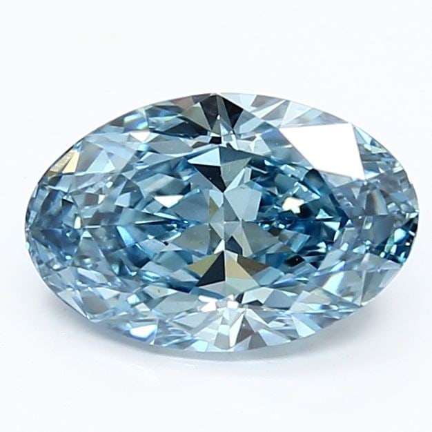 Loose Diamond - OVAL 1.87ct Fancy Vivid Blue VS1: Loose Diamond - OVAL 1.87ct Fancy Vivid Blue VS1 Source: This is a real non-mined Diamond that has been grown in a lab Shape: OVAL Carats: 1.87 Color: Fancy Vivid Blue Certification: IGI Video: