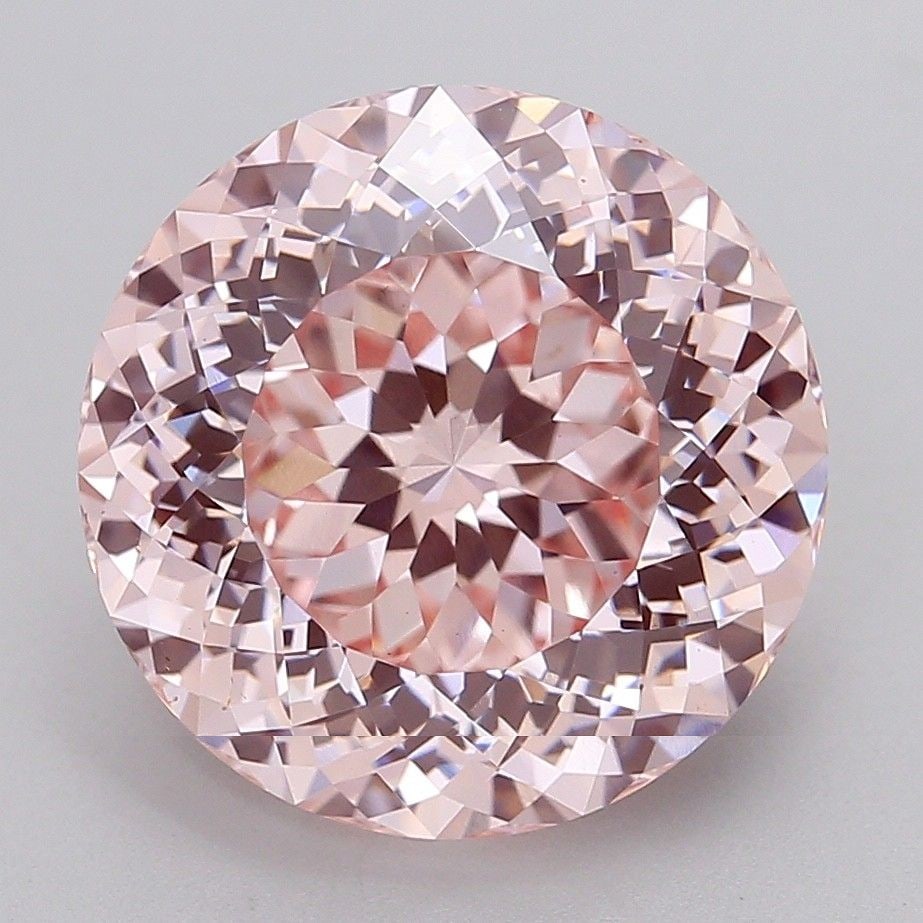 Loose Diamond - ROUND 9.0ct Fancy Intense Pink VS1: Loose Diamond - ROUND 9.0ct Fancy Intense Pink VS1 Source: This is a real non-mined Diamond that has been grown in a lab Shape: ROUND Carats: 9.0 Color: Fancy Intense Pink Certification: IGI The Diamo