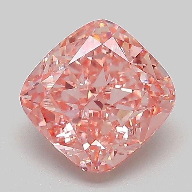 Loose Diamond - CUSHION MODIFIED 1.59ct Fancy Vivid Pink VS1: Loose Diamond - CUSHION MODIFIED 1.59ct Fancy Vivid Pink VS1 Source: This is a real non-mined Diamond that has been grown in a lab Shape: CUSHION MODIFIED Carats: 1.59 Color: Fancy Vivid Pink Certific