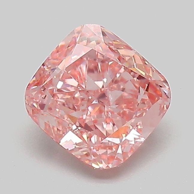 Loose Diamond - CUSHION MODIFIED 1.18ct Fancy Vivid Pink VS1: Loose Diamond - CUSHION MODIFIED 1.18ct Fancy Vivid Pink VS1 Source: This is a real non-mined Diamond that has been grown in a lab Shape: CUSHION MODIFIED Carats: 1.18 Color: Fancy Vivid Pink Certific