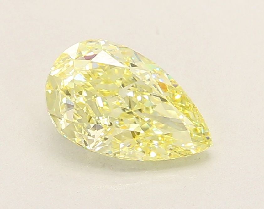 Loose Diamond - PEAR 1.57ct Fancy Intense Yellow VS1: Loose Diamond - PEAR 1.57ct Fancy Intense Yellow VS1 Source: This is a real non-mined Diamond that has been grown in a lab Shape: PEAR Carats: 1.57 Color: Fancy Intense Yellow Certification: IGI Video