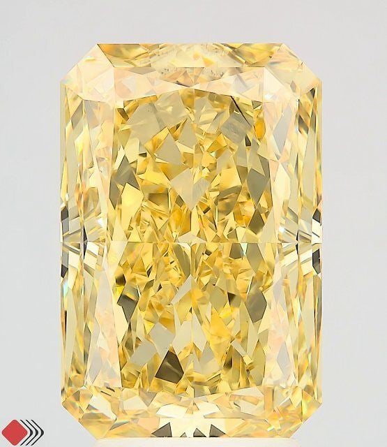 Loose Diamond - RADIANT 5.02ct Fancy Vivid Yellow VS2: Loose Diamond - RADIANT 5.02ct Fancy Vivid Yellow VS2 Source: This is a real non-mined Diamond that has been grown in a lab Shape: RADIANT Carats: 5.02 Color: Fancy Vivid Yellow Certification: IGI Vid