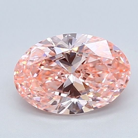 Loose Diamond - OVAL 1.41ct Fancy Vivid Pink VVS2: Loose Diamond - OVAL 1.41ct Fancy Vivid Pink VVS2 Source: This is a real non-mined Diamond that has been grown in a lab Shape: OVAL Carats: 1.41 Color: Fancy Vivid Pink Certification: IGI Video: