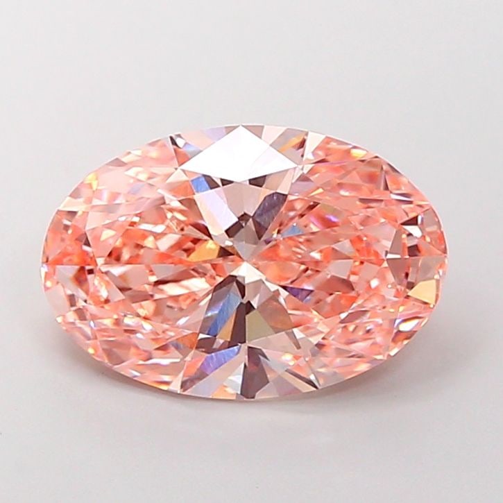 Loose Diamond - OVAL 5.06ct Fancy Intense Pink VS1: Loose Diamond - OVAL 5.06ct Fancy Intense Pink VS1 Source: This is a real non-mined Diamond that has been grown in a lab Shape: OVAL Carats: 5.06 Color: Fancy Intense Pink Certification: IGI Video: