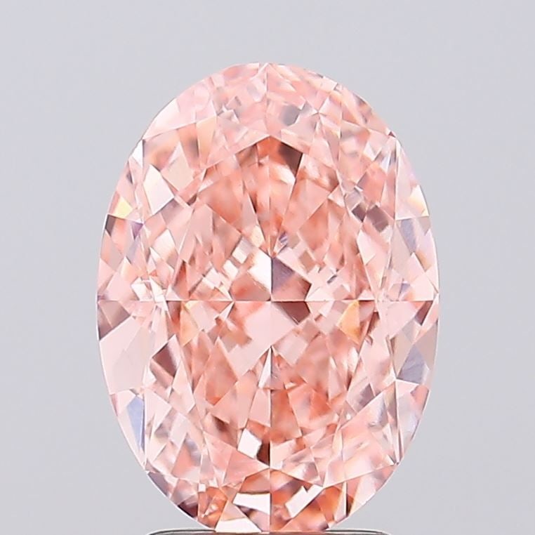 Loose Diamond - OVAL 3.23ct Fancy Intense Pink VVS2: Loose Diamond - OVAL 3.23ct Fancy Intense Pink VVS2 Source: This is a real non-mined Diamond that has been grown in a lab Shape: OVAL Carats: 3.23 Color: Fancy Intense Pink Certification: IGI Video: