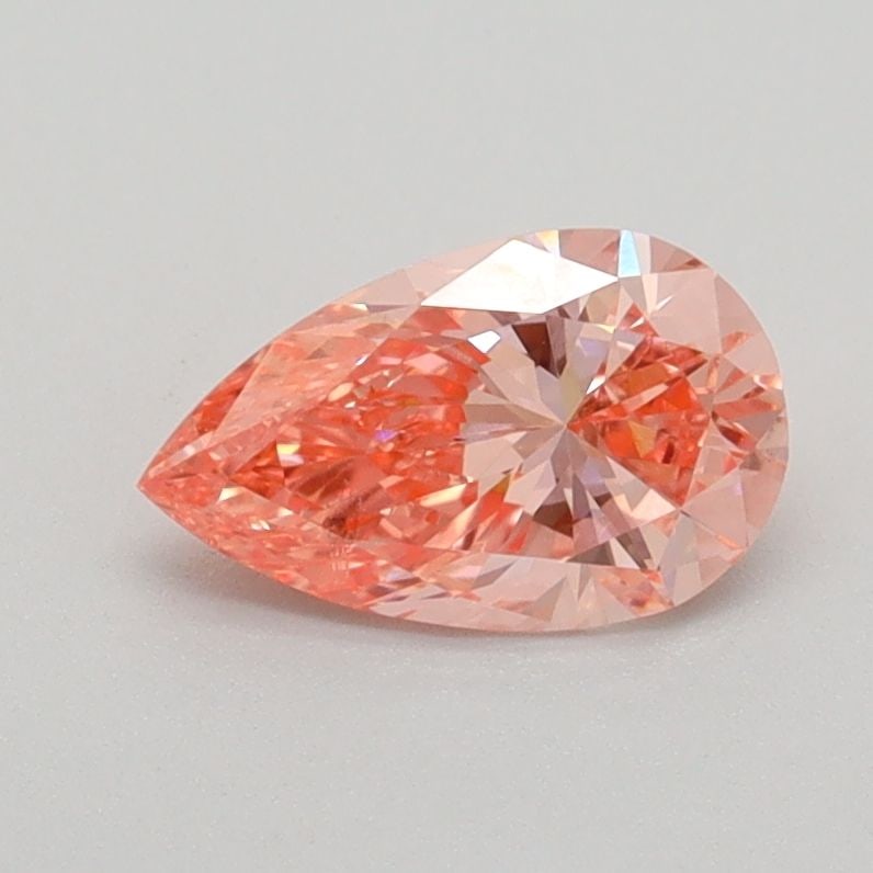 Loose Diamond - PEAR 0.73ct Fancy Vivid Pink SI1: Loose Diamond - PEAR 0.73ct Fancy Vivid Pink SI1 Source: This is a real non-mined Diamond that has been grown in a lab Shape: PEAR Carats: 0.73 Color: Fancy Vivid Pink Certification: IGI Video: