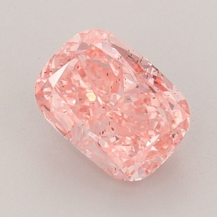 Loose Diamond - CUSHION BRILLIANT 1.32ct Fancy Vivid Pink SI1: Loose Diamond - CUSHION BRILLIANT 1.32ct Fancy Vivid Pink SI1 Source: This is a real non-mined Diamond that has been grown in a lab Shape: CUSHION BRILLIANT Carats: 1.32 Color: Fancy Vivid Pink Certif