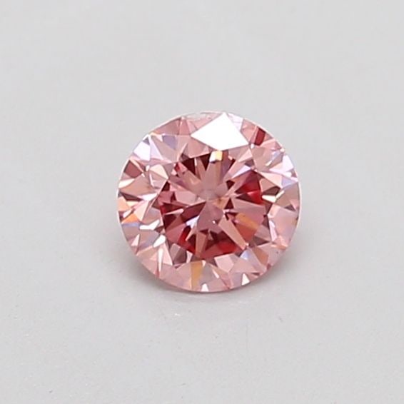 Loose Diamond - ROUND 0.3ct Fancy Vivid Pink SI2: Loose Diamond - ROUND 0.3ct Fancy Vivid Pink SI2 Source: This is a real non-mined Diamond that has been grown in a lab Shape: ROUND Carats: 0.3 Color: Fancy Vivid Pink Certification: NONE The Diamond 