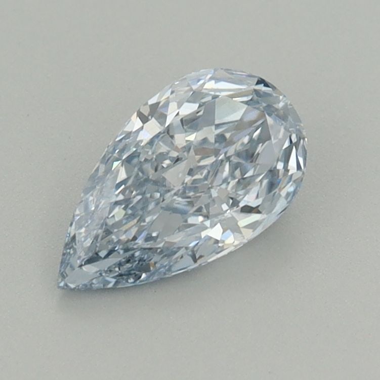 Loose Diamond - PEAR 0.64ct Fancy Blue VS1: Loose Diamond - PEAR 0.64ct Fancy Blue VS1 Source: This is a real non-mined Diamond that has been grown in a lab Shape: PEAR Carats: 0.64 Color: Fancy Blue Certification: IGI The Diamond Depot Guarant