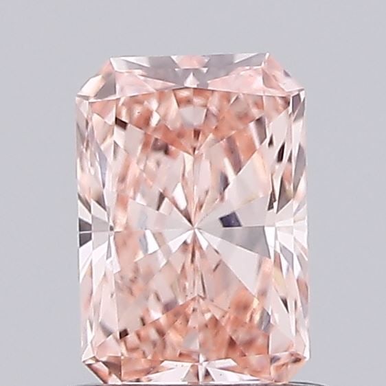 Loose Diamond - RADIANT 0.7ct Fancy Intense Pink VS1: Loose Diamond - RADIANT 0.7ct Fancy Intense Pink VS1 Source: This is a real non-mined Diamond that has been grown in a lab Shape: RADIANT Carats: 0.7 Color: Fancy Intense Pink Certification: IGI Video