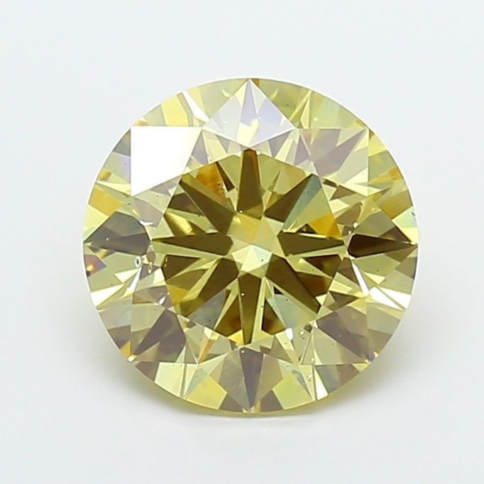 Ideal Loose Diamond - ROUND 3.01ct Fancy Yellow SI1: Ideal Loose Diamond - ROUND 3.01ct Fancy Yellow SI1 Source: This is a real non-mined Diamond that has been grown in a lab Shape: ROUND Carats: 3.01 Color: Fancy Yellow Certification: IGI Video: